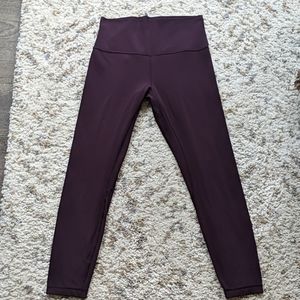 Lululemon Align 25" in Plum Size 8